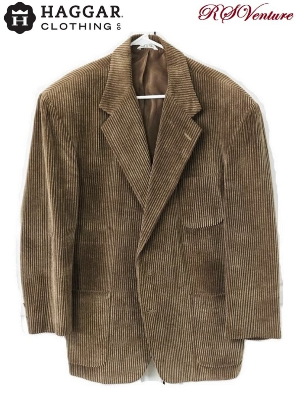 Haggar Traditional Fit Corduroy Sport Jacket 46R